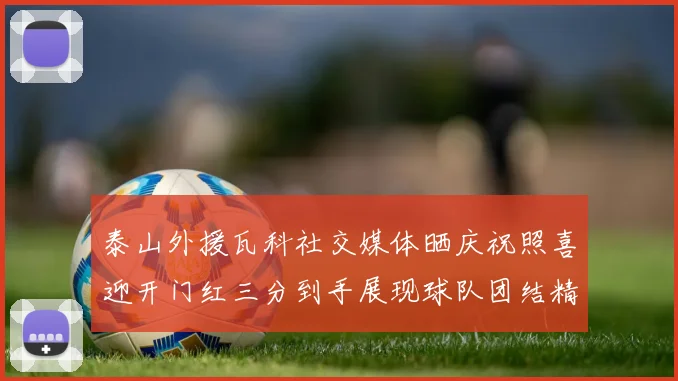 泰山外援瓦科社交媒体晒庆祝照喜迎开门红三分到手展现球队团结精神